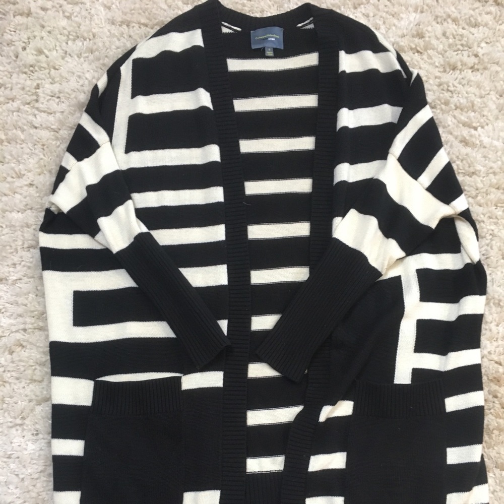 Black & White cardigan